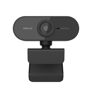 Webcam Máy Tính Full HD Siêu Nét 1080P Xoay 360 Độ, Tích Hợp Thu Âm - Phù Hợp Học Họp Trực Tuyến Online