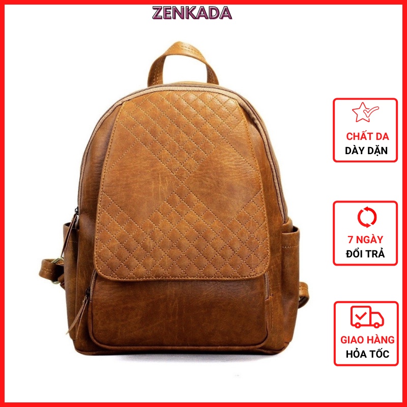 Balo da nữ công sở Zenka nhiều ngăn tiện dụng rất sang trọng và thanh lịch