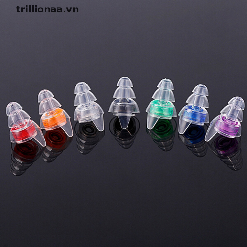 [Triillionaa] Nút Bịt Tai Chống Ồn Bằng Silicon Mềm Giúp Giấc Ngủ Ngon