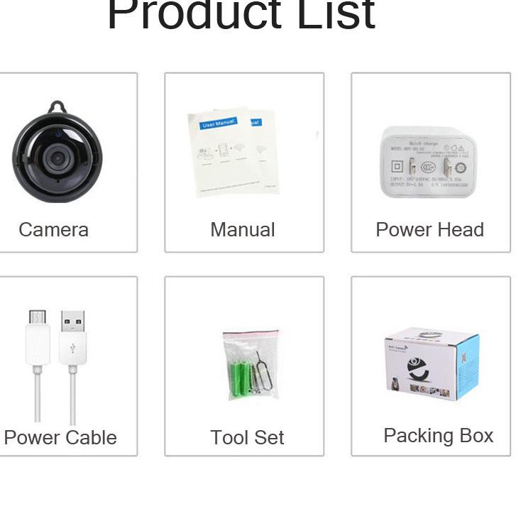 Còn hàng Giới Hạn! Camera IP WIFI Không Dây V380 A1 MINI HD 960P