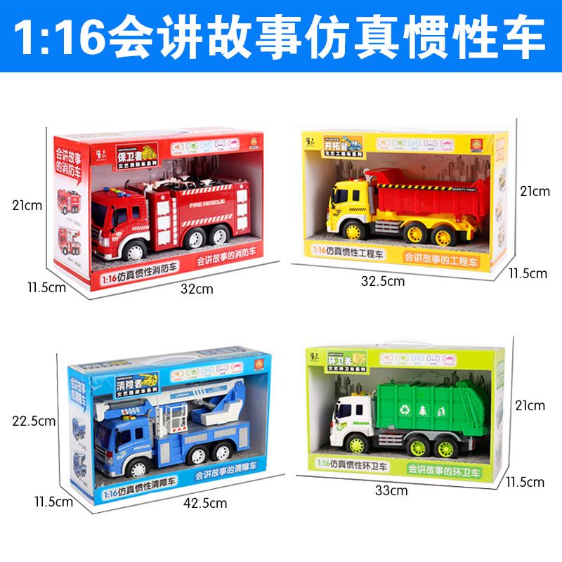 Mô Hình Đồ Chơi Xe Máy Xúc Công Trình Tỉ Lệ 1: 16 Dành Cho Bé Trai