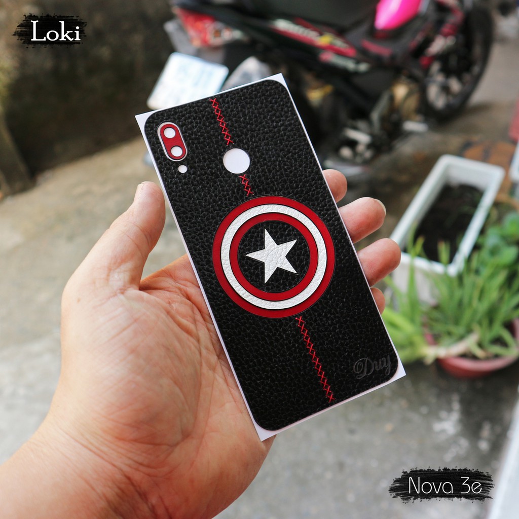 Dán da Huawei Nova 3e theo yêu cầu