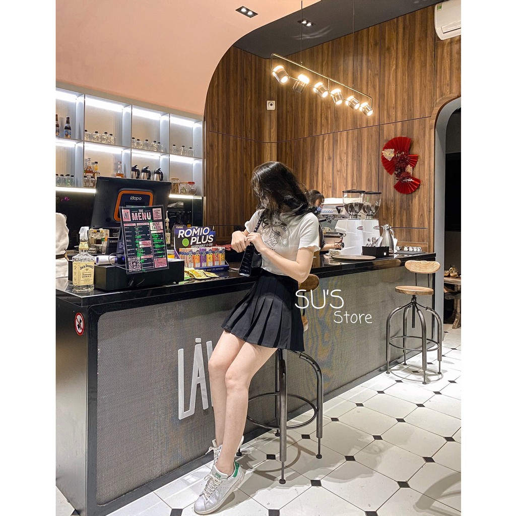 [Mã WASKT304 giảm 15% tối đa 30K đơn 99K] Áo thun croptop cổ tròn chữ Sake A1721 SUSTORE | BigBuy360 - bigbuy360.vn