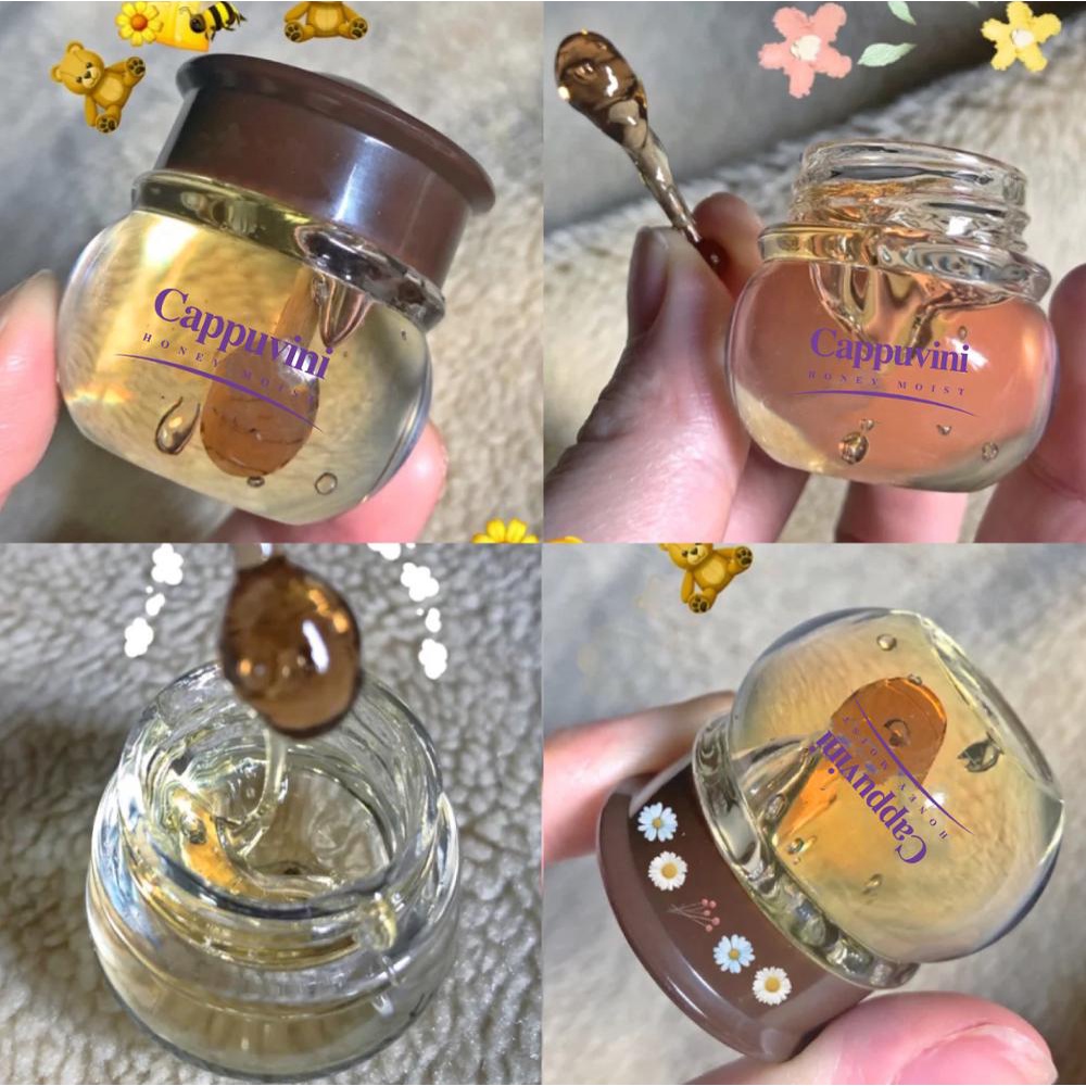 Mặt Nạ Môi Dạng Gel Chiết Xuất Mật Ong Giúp Dưỡng Ẩm Loại Bỏ Da Chết Ngày Và Đêm
