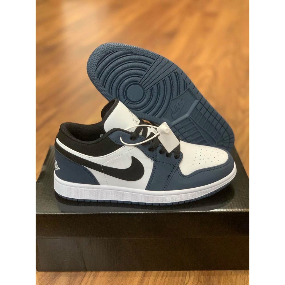 Giày thể thao sneaker Jd navy giày jdan xanh than cổ thấp ảnh thật + video thỏ store