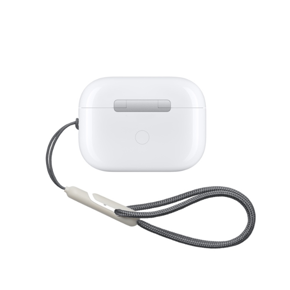 Vỏ Bảo Vệ Hộp Sạc Tai Nghe Airpods Pro 2nd Kèm Dây Đeo Chống Thất Lạc Tiện Dụng Ốp