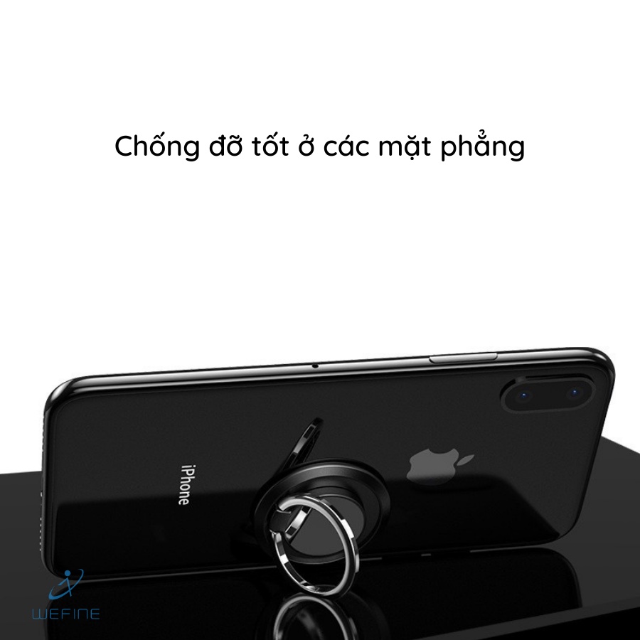 Giá Đỡ Ring Phone Dạng Nhẫn Tròn Gắn Điện Thoại Wefine