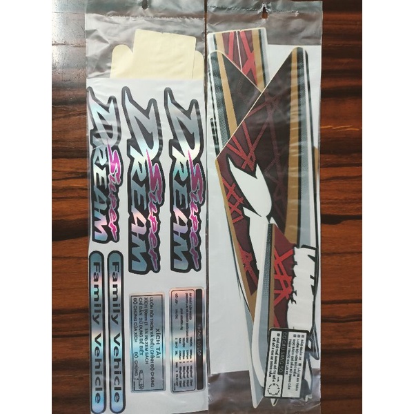Bộ tem Super Dream 2010 tem 3 lớp đế vàng zin