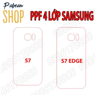 [NHÁM + TRONG]Dán lưng PPF 4 lớp chống va đập cho SAMSUNG S7 / S7 EDGE