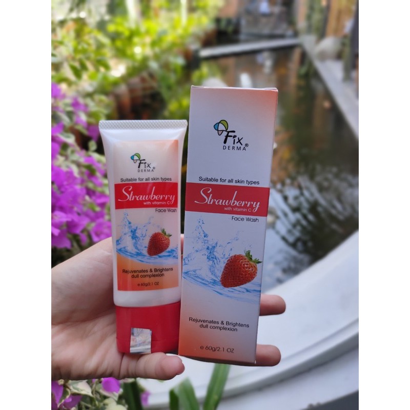 Sữa Rửa Mặt STRAWBERRY Fixderma - 60 gram