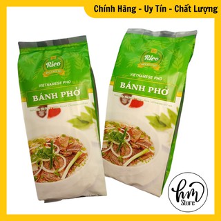 Bánh phở tươi sấy khô - rico - gói 300g