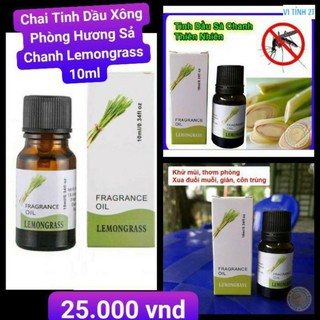 Chai Tinh Dầu Xông Phòng Hương Sả Chanh Lemongrass 10ml