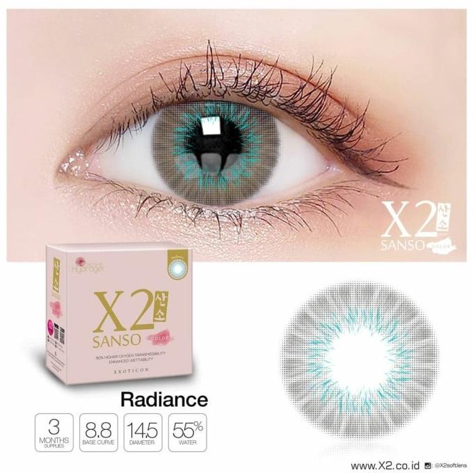 Sanso Color X2 Softlens - Bình Thường, Shadow | BigBuy360 - bigbuy360.vn