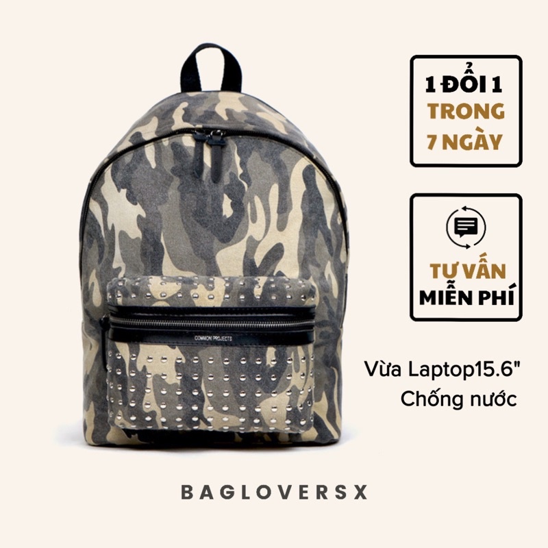 BALO NAM CHỐNG NƯỚC / HS SV / VỪA LAPTOP15.6 - COMMON CAMO BP
