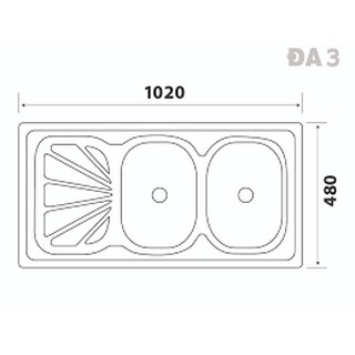 Chậu rửa Đại Thành DX12152
