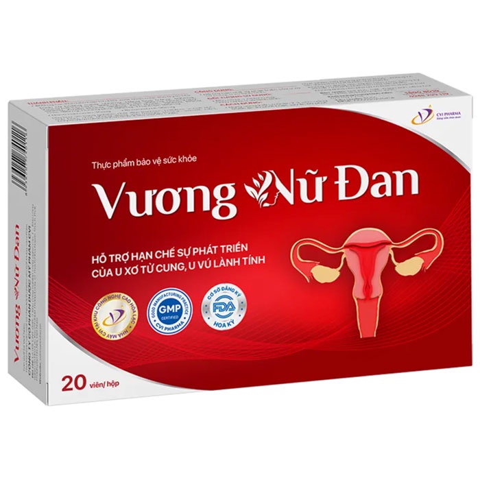 Vương Nữ Đan - Hỗ trợ hạn chế sự phát triển của u xơ tử cung