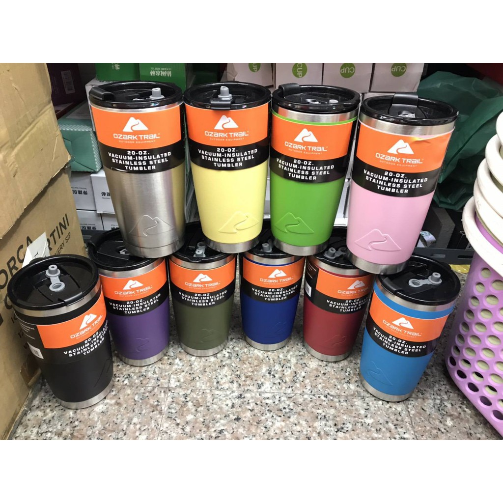 Ozark trail Tumbler 20oz 4.7 Giữ mát trong một thời gian dài.