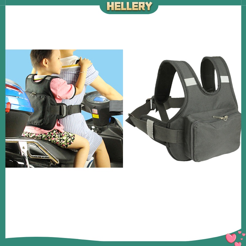 Dây Đai An Toàn Màu Đen Chống Ngã Cho Bé Khi Đi Xe Đạp