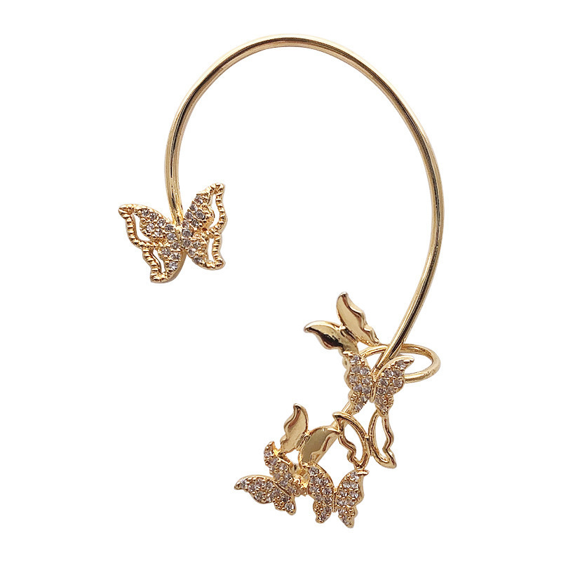 Khuyên Tai Nữ Hình Bươm Bướm Thời Trang Hàn Quốc Xinh Xắn
