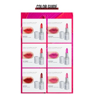 Thanh Lý  SON LÌ VACCI CAO CẤP LÂU PHAI - VACCI LIPSTICK MATTE ( hàng LỖI , Đổ mồ hôi  )