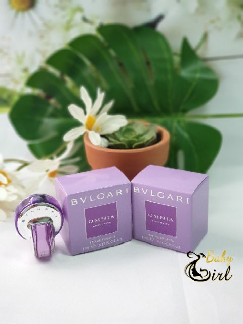 Nước hoa mini nữ BVLgari tím Omina Amethyste 5ml | BigBuy360 - bigbuy360.vn