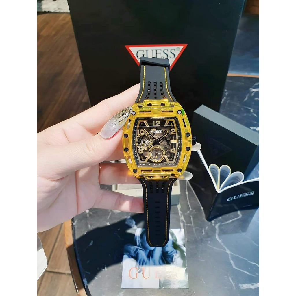 Đồng Hồ Unisex Guess Cho Cả Nam Và Nữ,Size:43mm,FullBox Hãng,Phiên Bản Mới Toanh,Trẻ Trung hơn,Cá Tính Hơn
