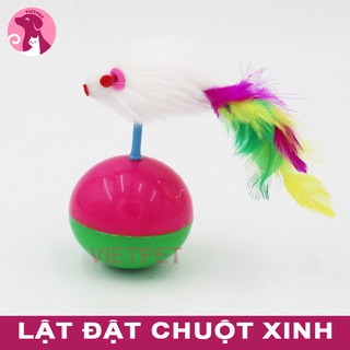 Đồ chơi cho mèo - Chuột lật đật dễ thương