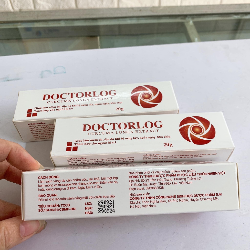Kem Bôi Trĩ DOCTORLOG  tuýp 20g