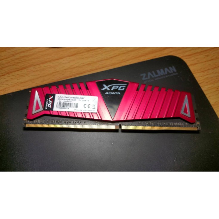 RAM Adata XPG Z1, DDR4 kit 4GB, bus 2.400MHz