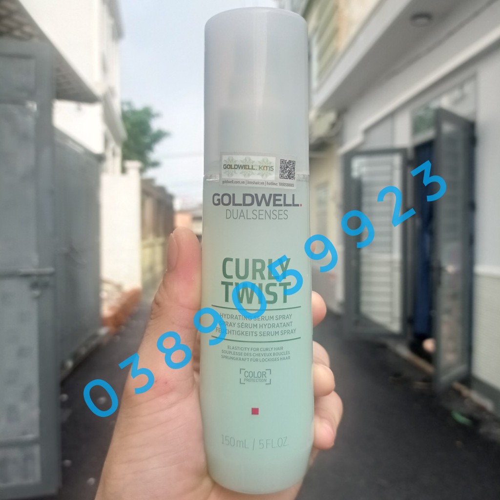 [CHÍNH HÃNG]Xịt Dưỡng Cho Tóc Xoăn Goldwell Dualsenses Curly Twist 150ml