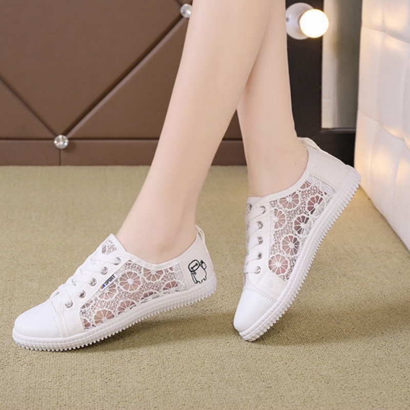 Giày thể thao nữ, giày lưới nữ phiên bản thoáng khí, đế mềm cao cấp, êm chân 1017724