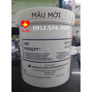 viên sát khuẩn presep 2.5g (100 viên/hộp)