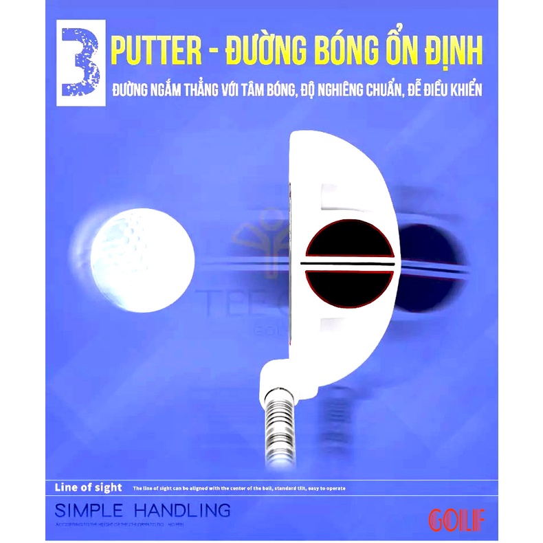 Design 2023- BỘ TÚI GẬY GOLF TRẺ EM - GOLF CHILDREN CLUBS - Loại 1