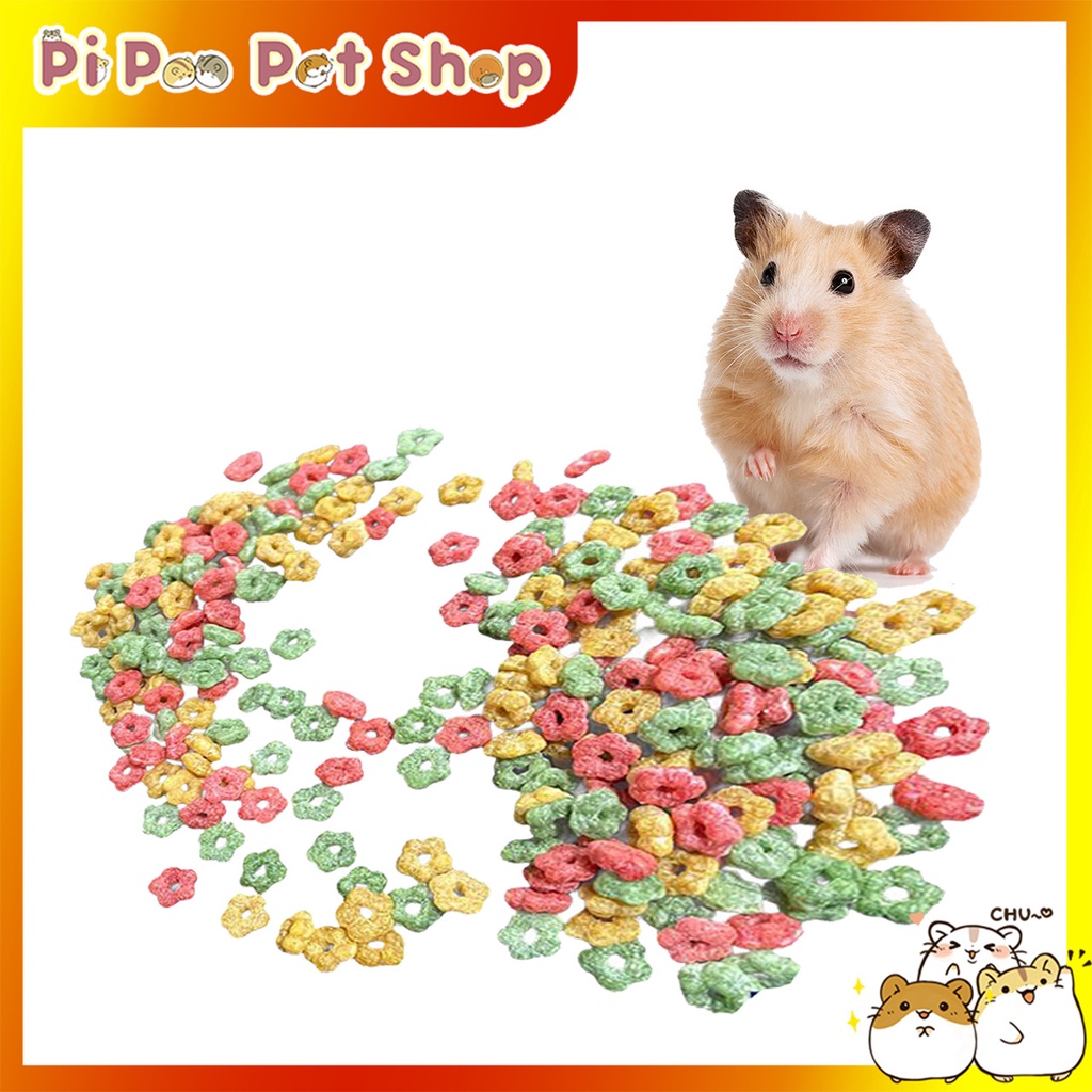 Bánh cookie hoa quế Rainbow cho chuột Hamster