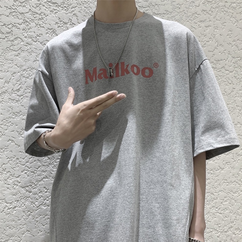 Áo Thun Nam Ngắn Tay Cổ Tròn Phong Cách Hàn Quốc Trẻ Trung Mẫu Mới 2022