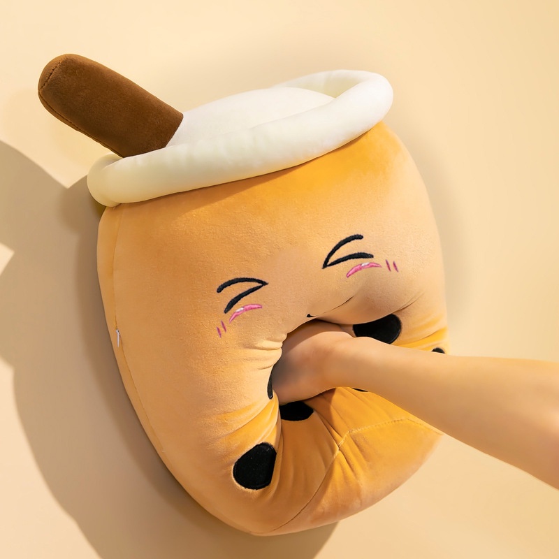 Gối Tựa Lưng Nhồi Bông Mềm Mại Họa Tiết Hoạt Hình Dễ Thương