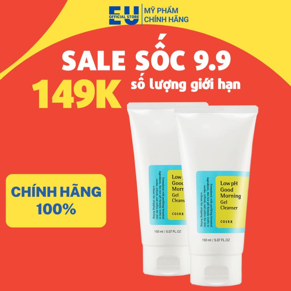 Sữa Rửa Mặt Cosrx Low PH Good Morning Gel Cleanser Dạng Gel Chiết Từ Dầu Cây Trà | BigBuy360 - bigbuy360.vn