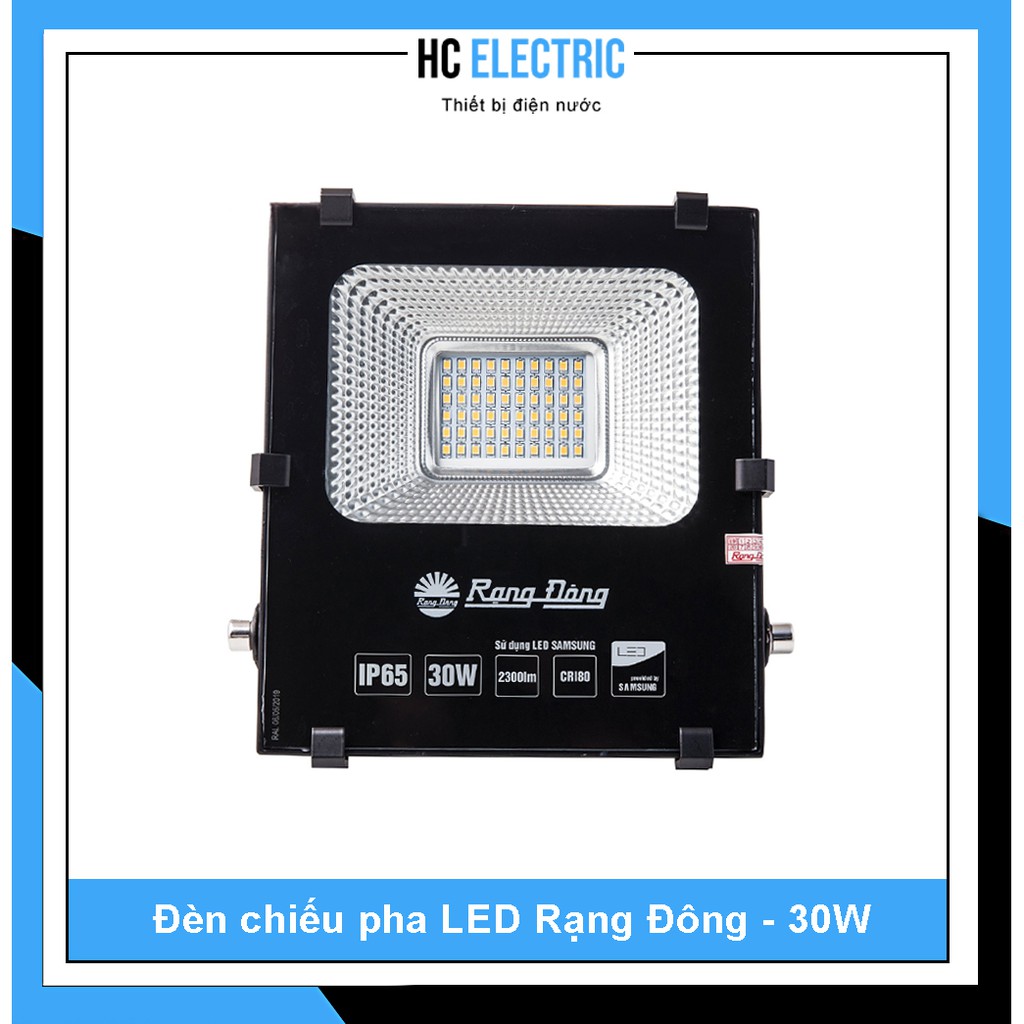 [ Chip Samsung ] Đèn chiếu pha LED Rạng Đông -10W - 20W - 30W - 50W