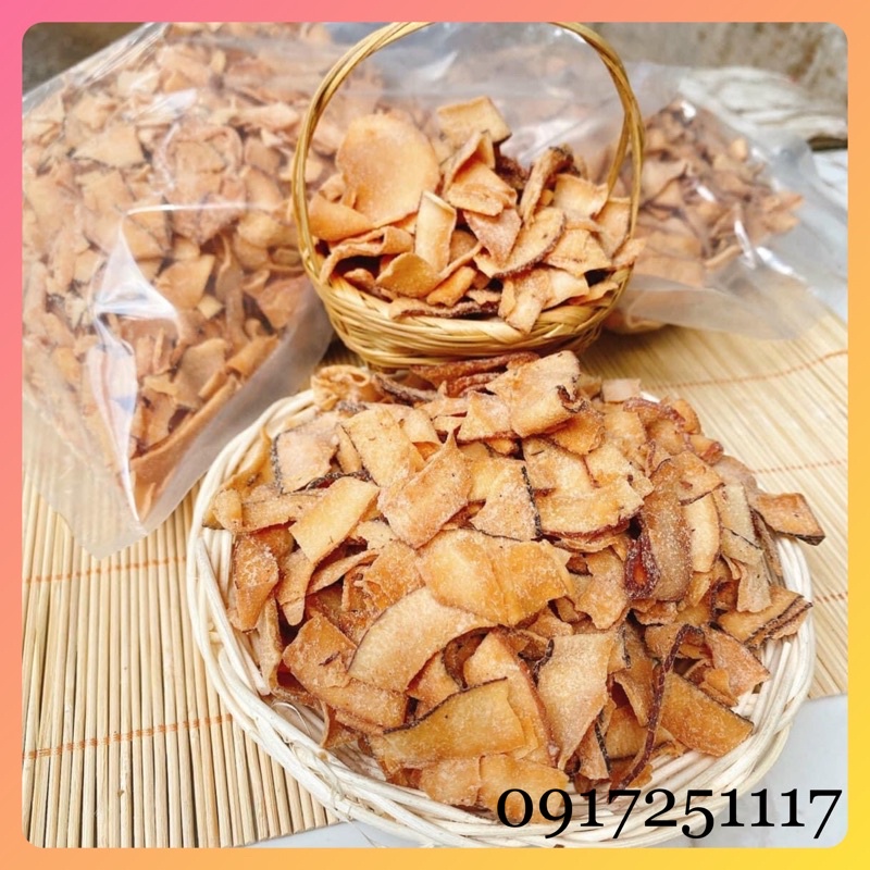 DỪA RIM SẤY KHÔ DÒN - HOÀI NHƠN BÌNH ĐỊNH