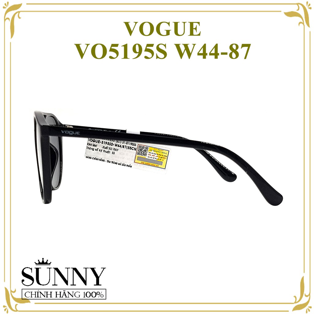 VO5195S - Kính mát Vogue chính hãng Italia, bảo hành toàn quốc