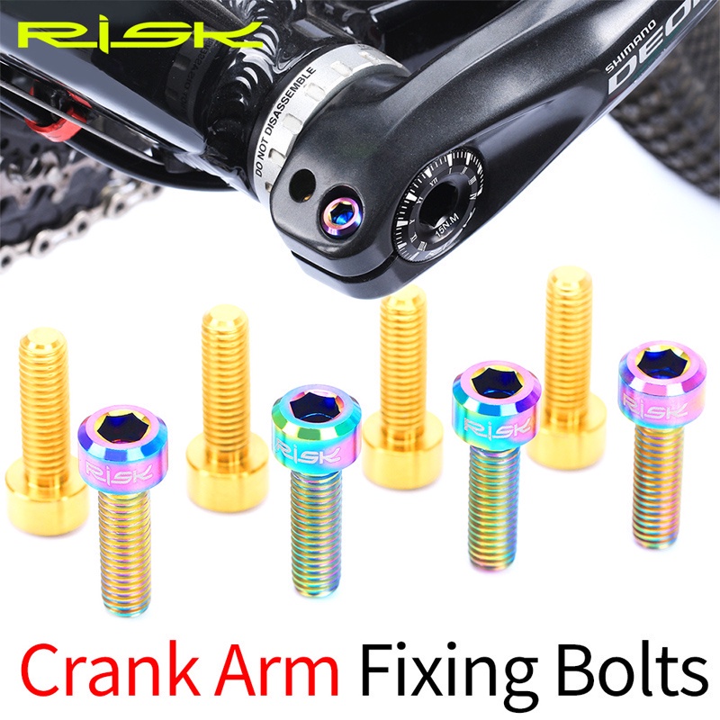 Set 2 Ốc Vít Cố Định Đĩa Phanh Xe Đạp Leo Núi M6*18mm