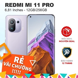 Điện thoại Xiaomi Mi 11 Pro 6.81″ (12GB/256GB) Điện thoại mới – nguyên seal – test 7 ngày – BH 1 năm