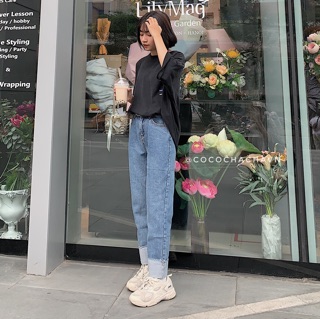 #Q797CS quần bò slim baggy jeans