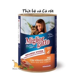 [MẪU MỚI - HƯƠNG VỊ MỚI] PATE MIGLIOR GATTO CHO CHÓ MÈO NHẬP Ý