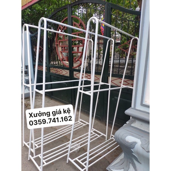 Kệ treo đồ chữ A 2 tầng - Giá treo chữ