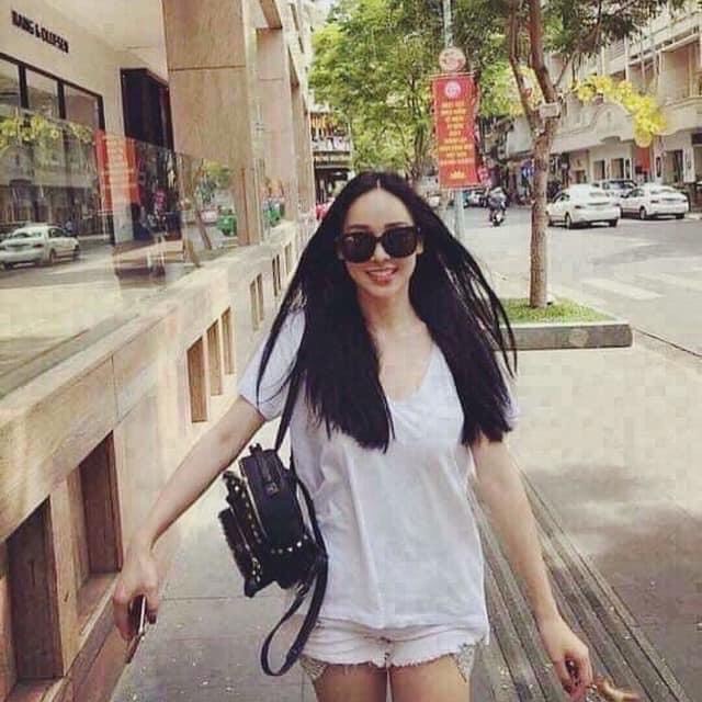Áo phông giấy cổ tim Zara vnxk