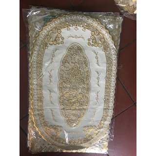 Khăn trải bàn hoa văn cao cấp (Ovan)