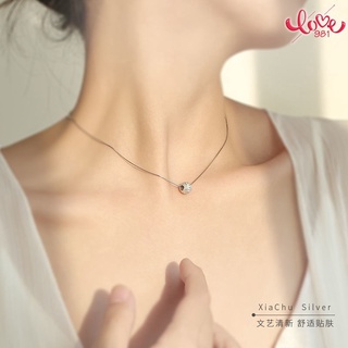 Dây Chuyền Mặt Tròn Nhỏ Phong Cách Hàn Quốc Đơn Giản Dễ Phối Đồ Dành Cho Nữ