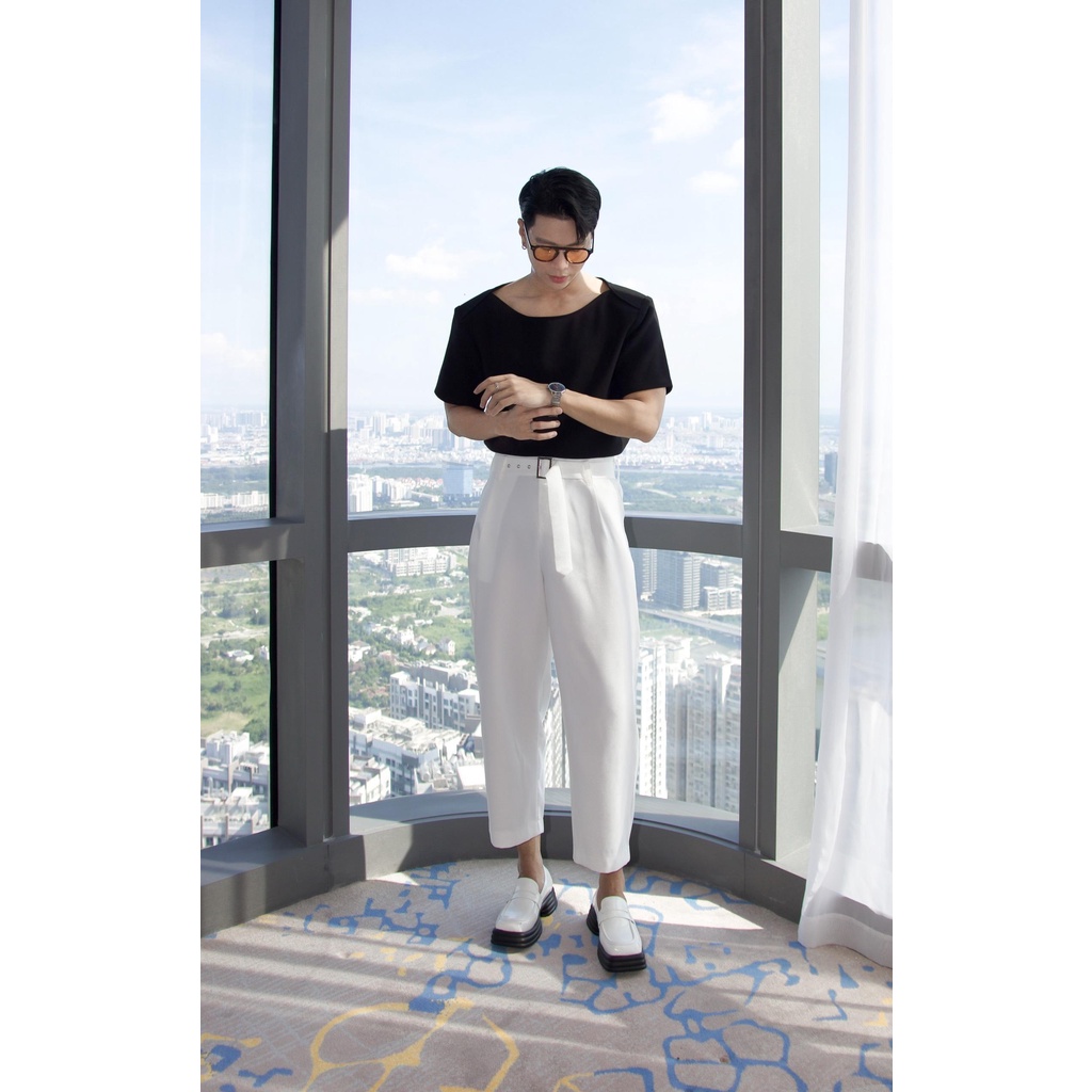 ÁO PHÔNG NAM CÓ ĐỘN VAI KIỂU HÀN QUỐC - YUNN TEE