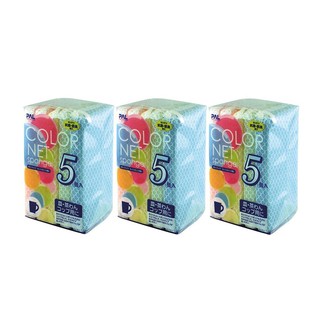 Set 5 miếng xốp rửa bát bọc lưới (mẫu mới)